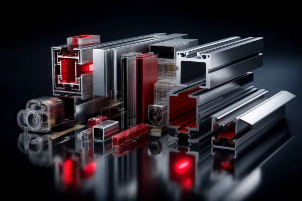 Sistema modulare di profili in alluminio LPM per protezioni industriali